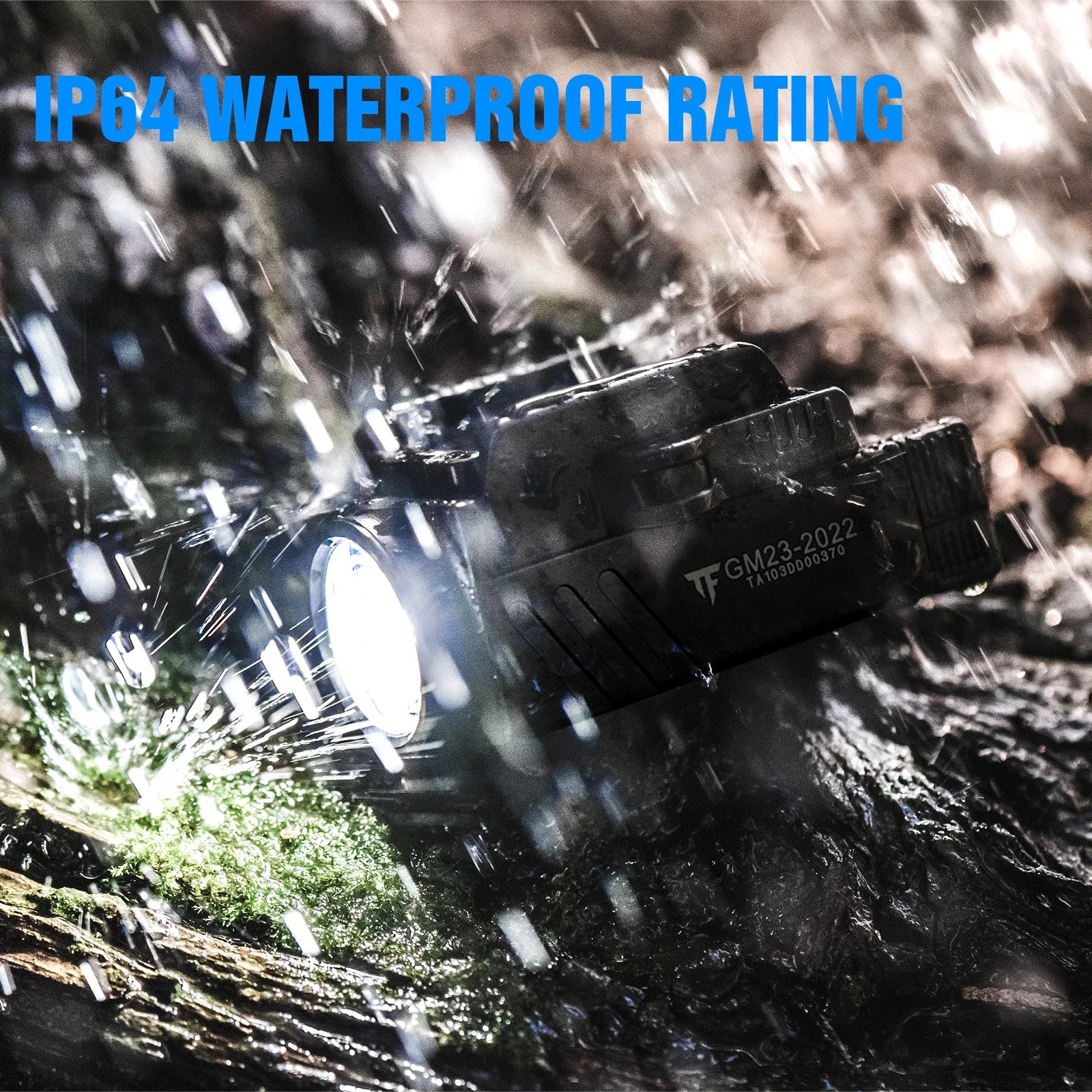 Trustfire GM23 Tactical LED Flashlights Mini Lights 800 Lumens USB Rechargeable Quick Release 1913/GL Rail by MVEnergo