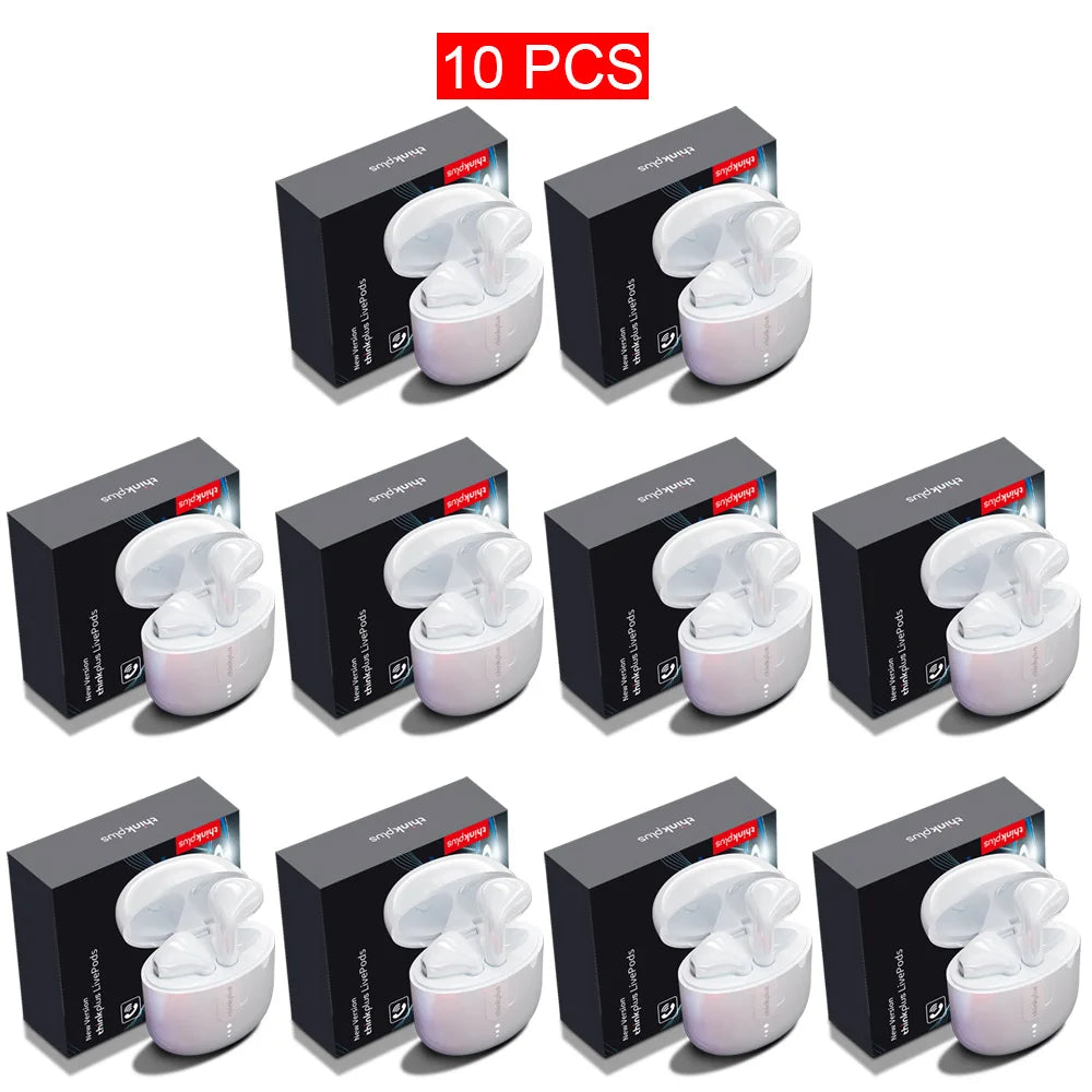 Original Thinkplus TWS Wireless Bluetooth Earphones Noise Canceling Headsets Full Color Touch Screen Headphones Hi-Fi Earbuds by MVEnergo