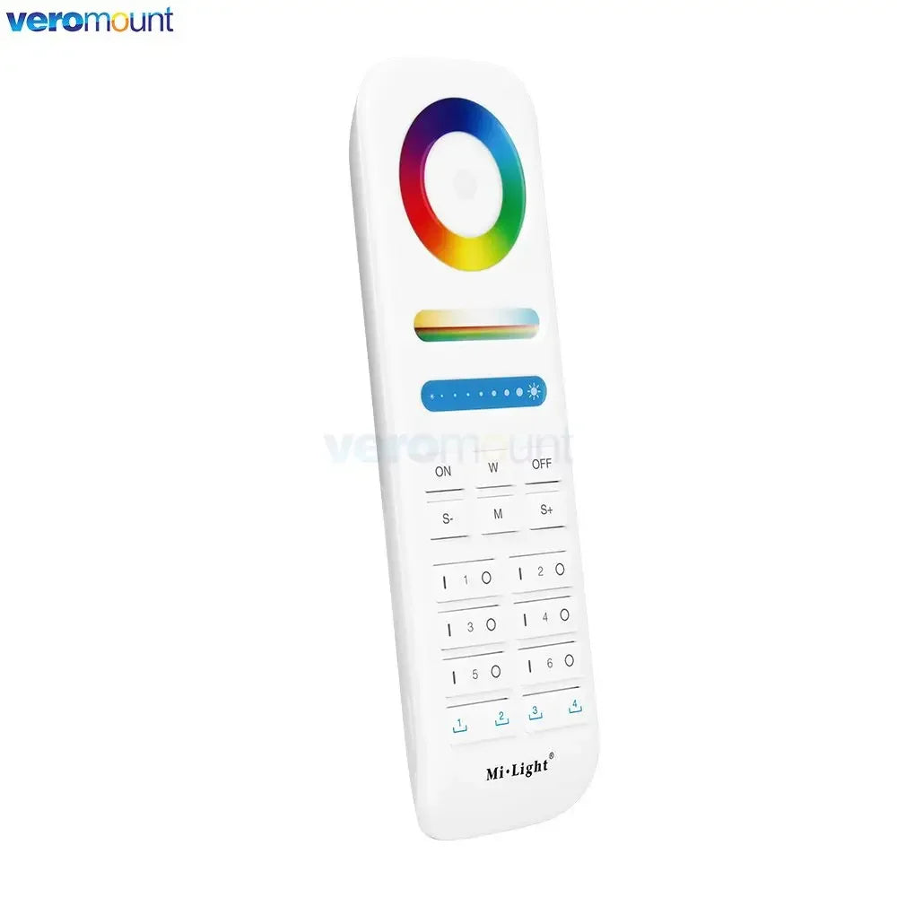 MiBoxer 2.4G Wireless Remote RGBCCT Controller FUT088 FUT089 FUT089B FUT089S FUT100 FUT092 FUT092B B3 T3 B4 T4 B0 B8 S2W+ C5 Y3