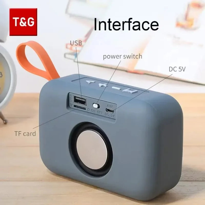 T&G Speaker TG506 Portable Mini Wireless Soundbar Bluetooth Outdoor Indoor HIFI Loudspeaker Support TF Card FM Radio Waterproof by MVEnergo