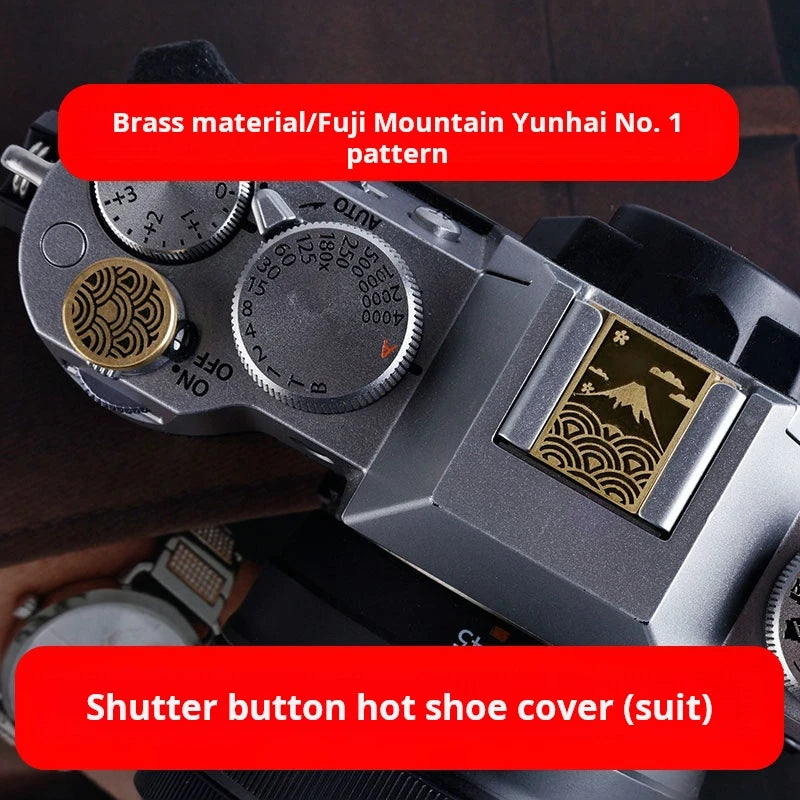Camera Metal Hot Shoe Dust Cover for Fujifilm XT30II X100V X100F X100S XS10 XT200 XT100 XT30 II XT20 XT10 XT4 XT3 XT2 XE4 XE3 by MVEnergo
