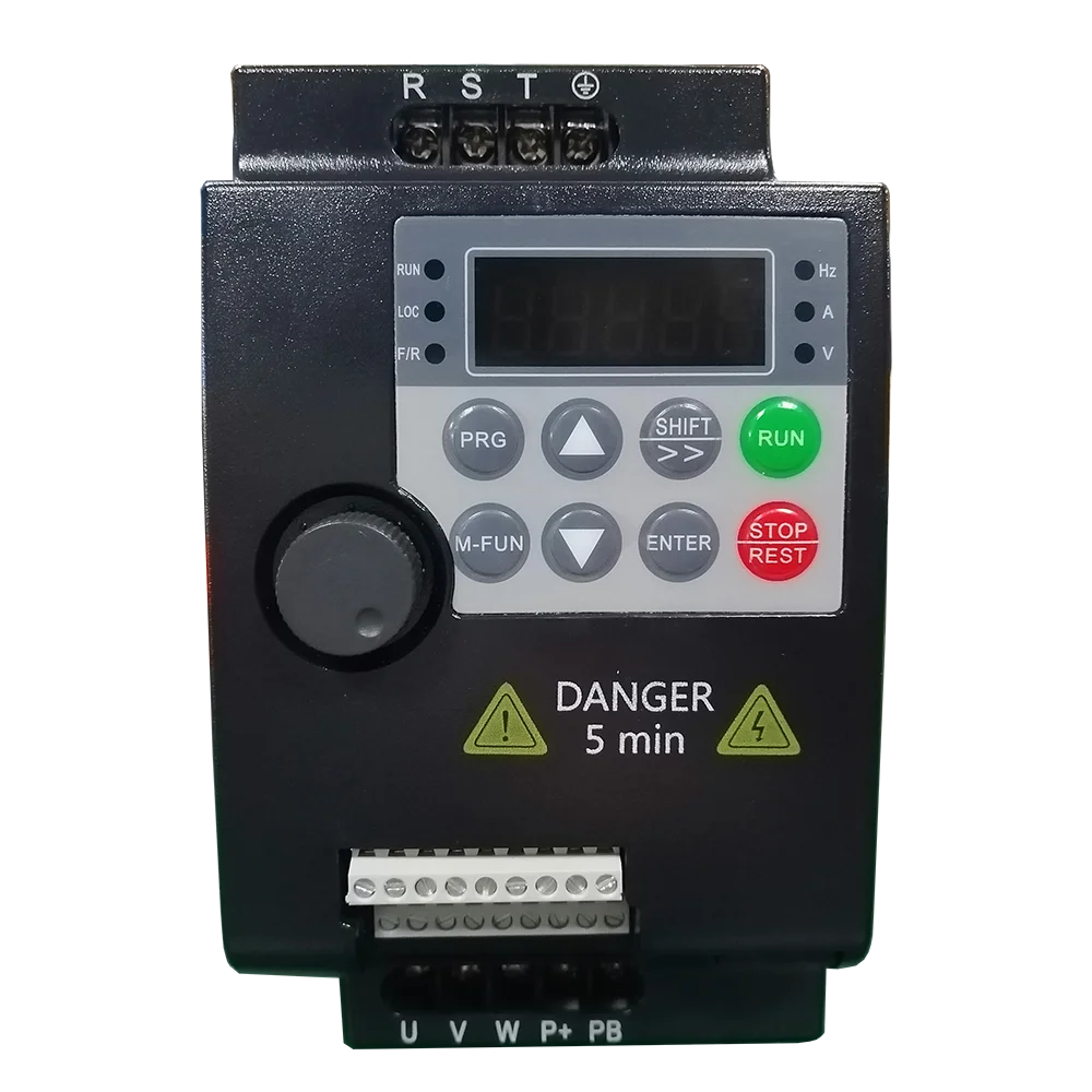 220V 380V VFD Variable Frequency Drive Inverter 0.75/1.5/2.2/3.7/4/5.5KW Vector Control Variator Speed Adjuster Controller by MVEnergo