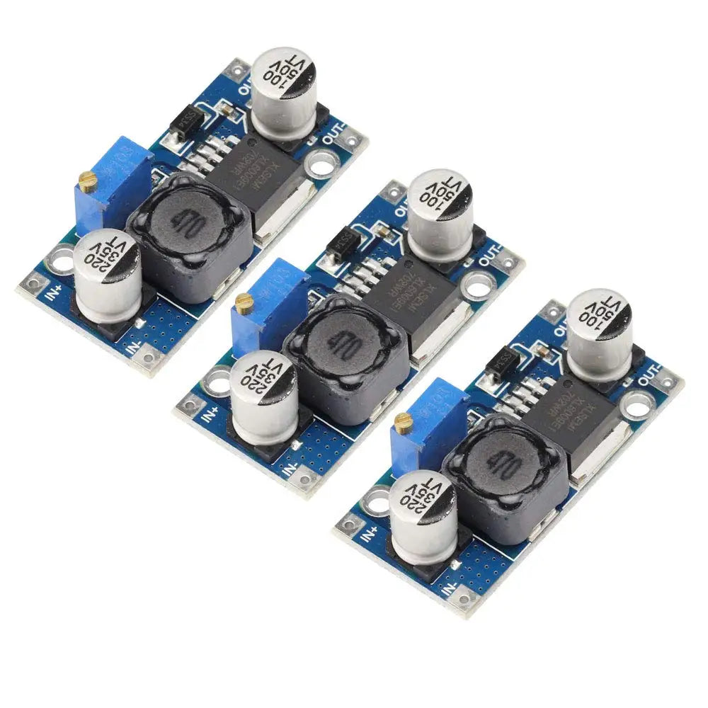 3Pcs XL6009 DC-DC Buck Boost Voltage Converter Power Module 4A 400KHz Adjustable Switch Module 3.8-30V to 1.25-35V Power Supply by MVEnergo