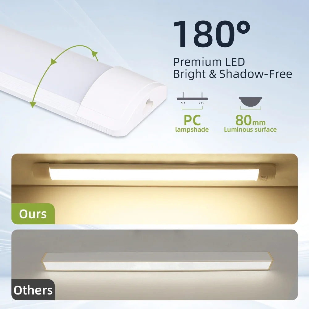 Remote Control Led Cabinet Light Dimming Light Tube Lighting for Kitchen Living Room Reading Lamps Led Wall Closet 50CM Lamp by MVEnergo