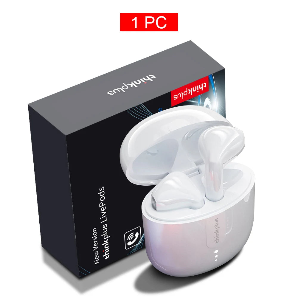 Original Thinkplus TWS Wireless Bluetooth Earphones Noise Canceling Headsets Full Color Touch Screen Headphones Hi-Fi Earbuds by MVEnergo